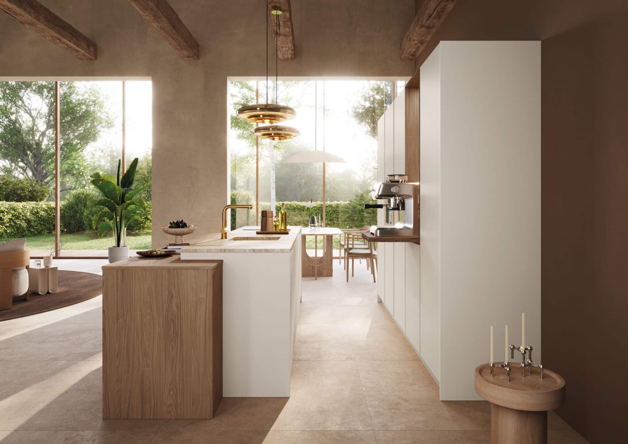 Sandy Beach Skandinavian Brown Oak